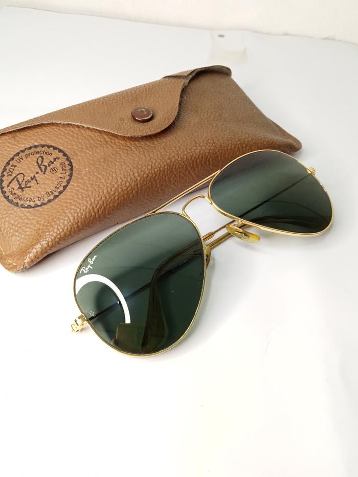 rayban aviator sunglasses LENSA G 15 SIZE 58[]14 LM LARGE METAL