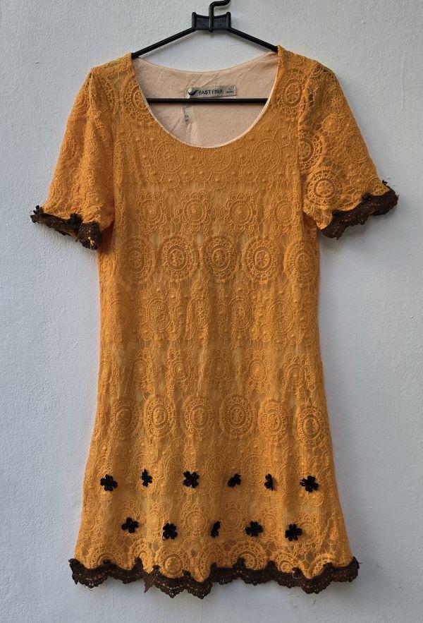 dress anak perempuan FAST FISH brukat