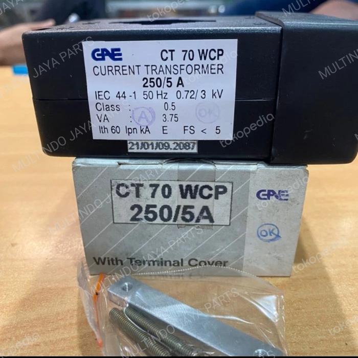 GAE CT 70 250/5A CURREN TRANSFORMER