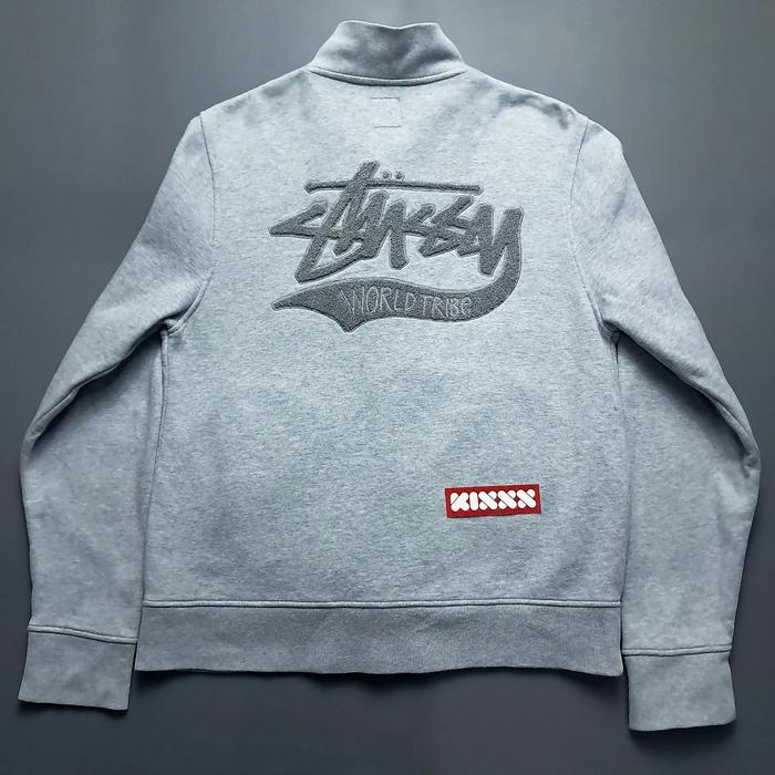 Vintage Stussy Jacket Grey