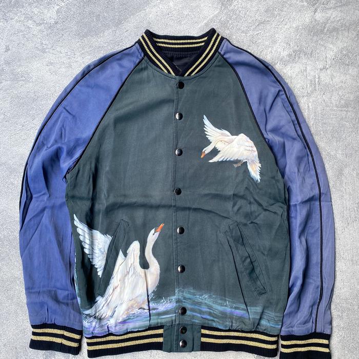 rare MCM x Cambis bomber silk jacket authentic original