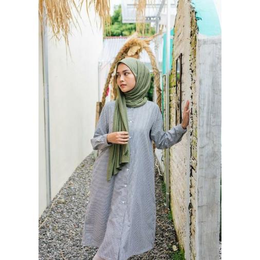 [DISC] DAUKY - L TUNIC BASIC STRIPE / ATASA TUNIK CANTIK