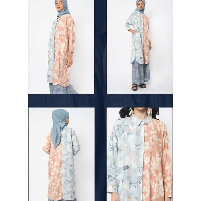 [BEST QUALITY] COTTONINK X KAMIIDEA TUNIC MINT TERRA KOVAL