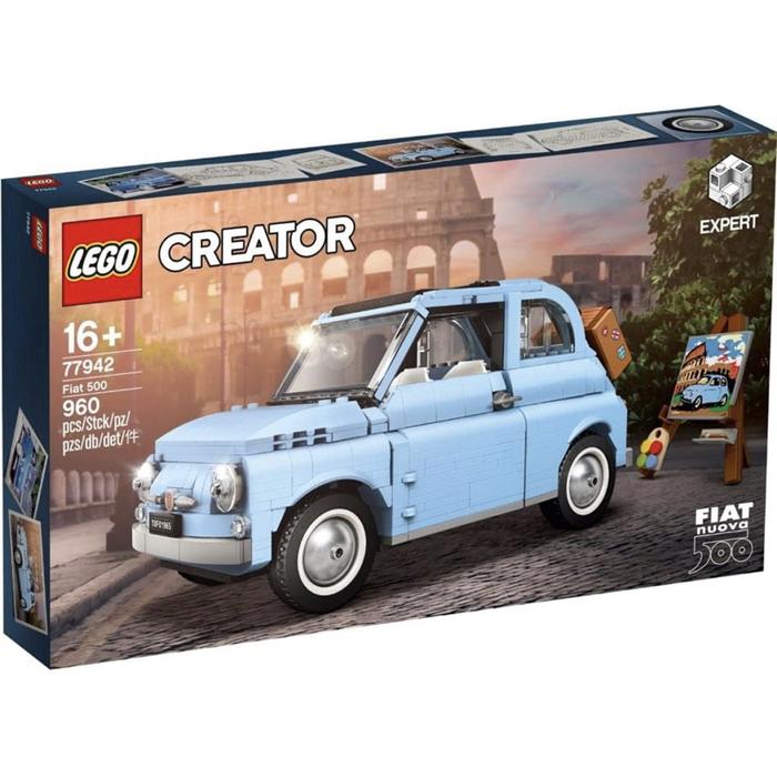Lego Creator Fiat 500 blue expert 77942 limited edition technic