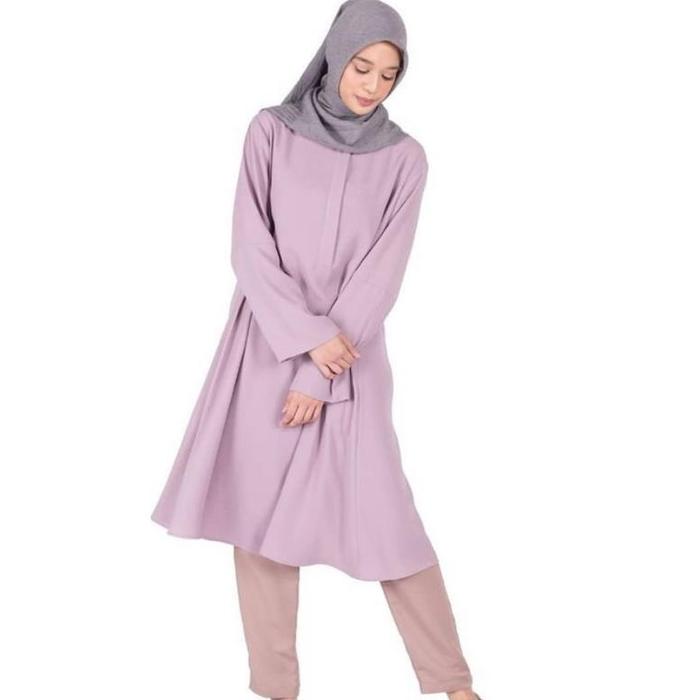 [PROMO] NEW ARSENIC TUNIC LAVENDER RIA MIRANDA SIZE L