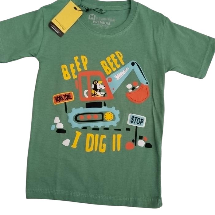 KAOS ANAK CLOTHING DISTRO UKURAN M
