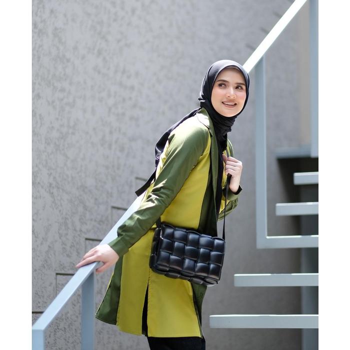 [READY STOCK] PEPO TUNIC AMARILLO BY DEENAY/BAHAN TOYOBO/TUNIK DEENAY/ATASAN DEENAY/TUNIK CANTIK/TUN