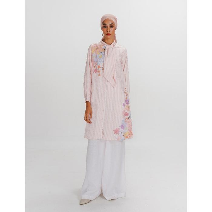 [BARU] PRESLEA TUNIC PINK - ALEZA LABEL | TUNIK WANITA | BUSUI FRIENDLY | TUNIK MUSLIM | ALEZA