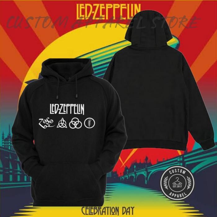 Jaket Sweater Hoodie - Music Led Zeppelin