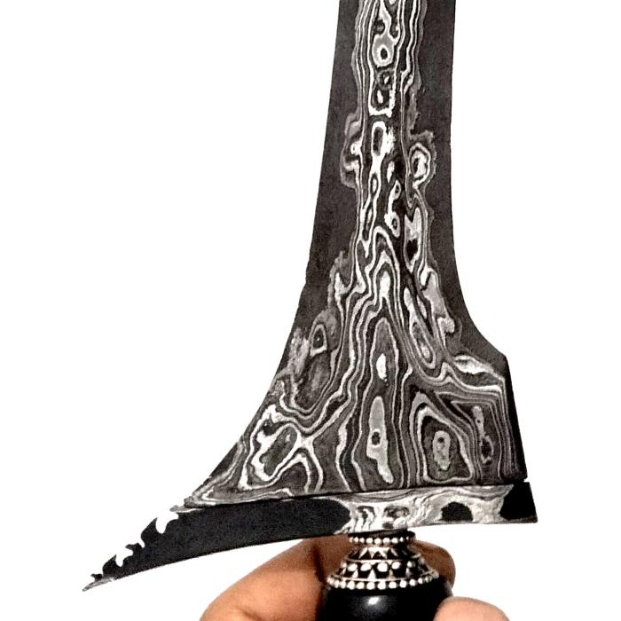 Keris Jalak Ngore Pamor Segoro Muncar Tangguh HB VII Garap Keraton TUS