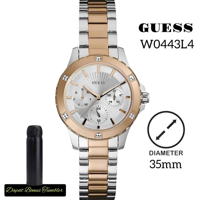 Jam tangan wanita Guess W0443L4 Original jam tangan guess w0443l4 Original garansi resmi 1thn