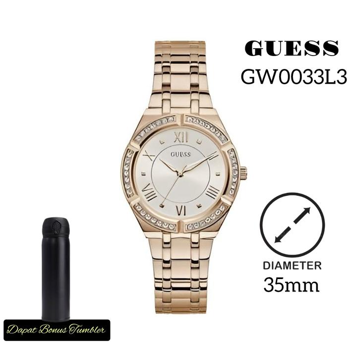 Jam tangan wanita GUESS GW0033L3 guess original GW0033L3 garansi resmi 1thn