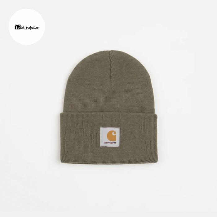 CARHARTT WIP Acrylic Watch Beanie Hat Salvia Green