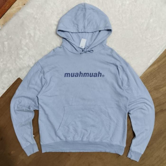 Hoodie muahmuah Korea second original