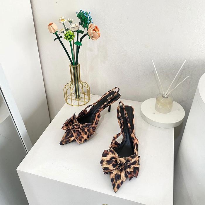 Sandal Sepatu Zara ZR833 leopard