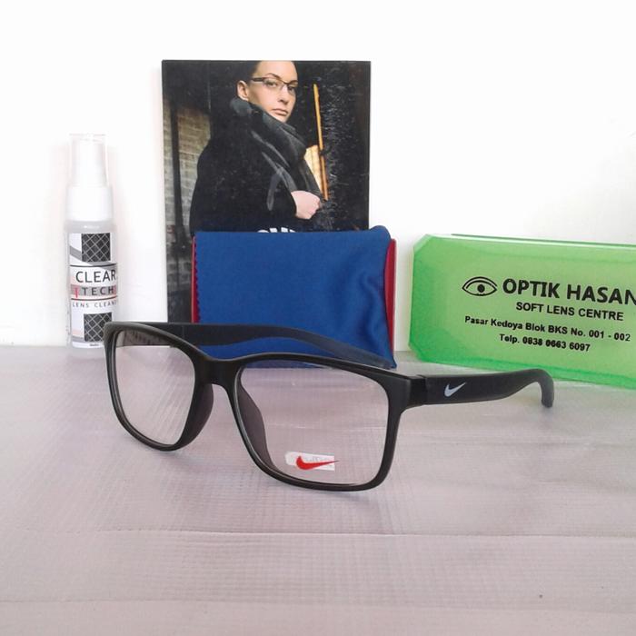 FRAME KACAMATA NIKE 7091 BLK/KACAMATA MINUS/BACA/PRIA/WANITA