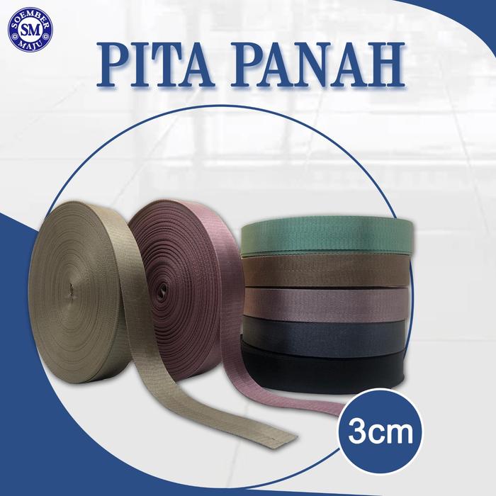 Pita Webbing Nylon Panah 3cm