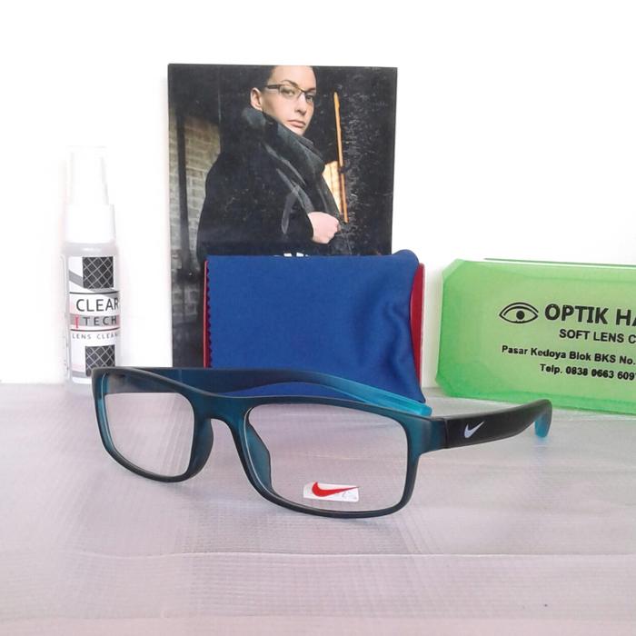 FRAME KACAMATA NIKE 7090 BL/KACAMATA MINUS/BACA/PRIA/WANITA