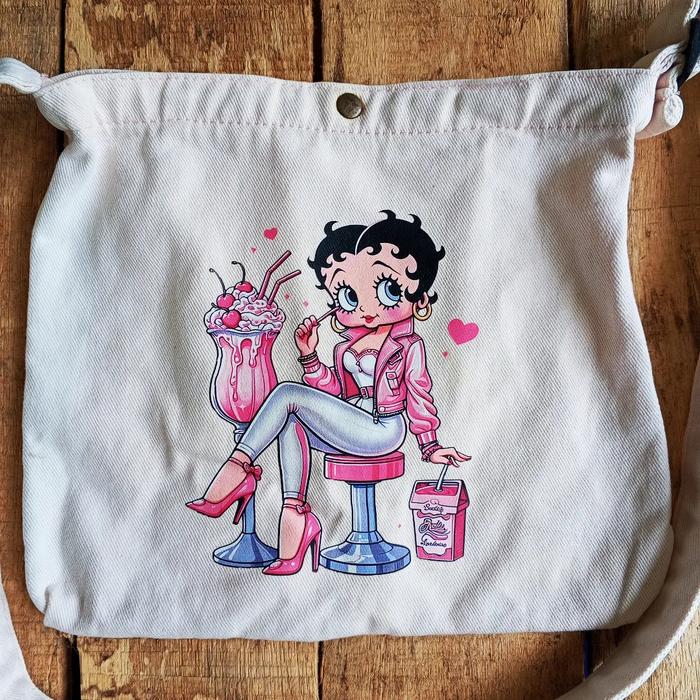 Tas Second Thrift, - SLING BAG BETTY BOOP CHARACTERS -