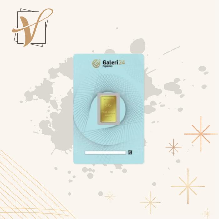 Logam Mulia Galeri 24 Berat 5 Gram