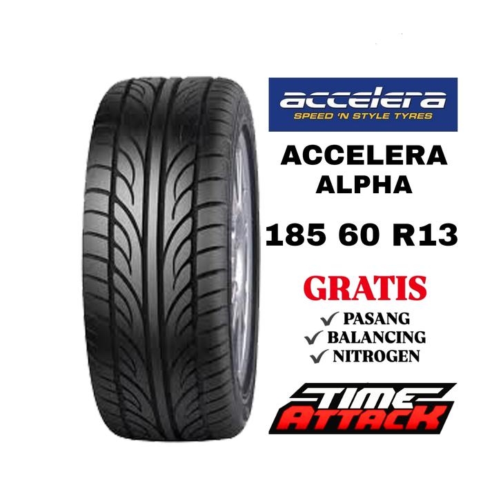 Accelera Ban Mobil Alpha 185/60 R13 High Performance All-Season Directional Pattern Sporty Ceper Est