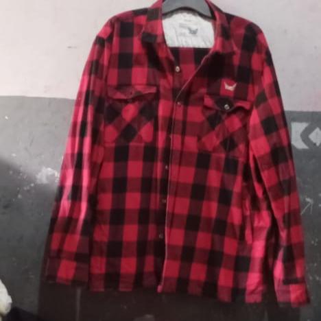 Kemeja Flannel original 4 pocket