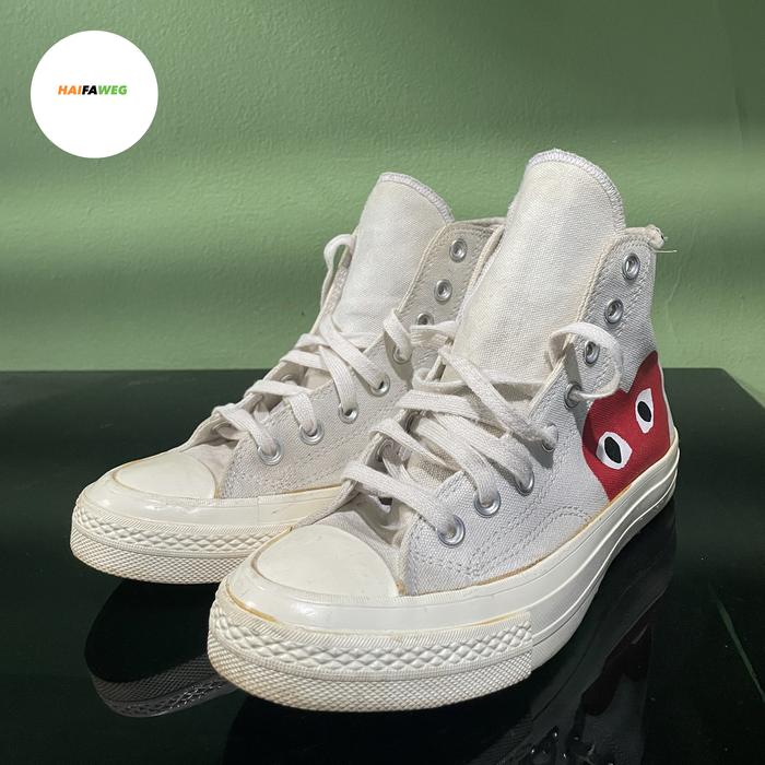Original Converse All Star Chuck Taylor One heart High (Used Good Size 6/40)