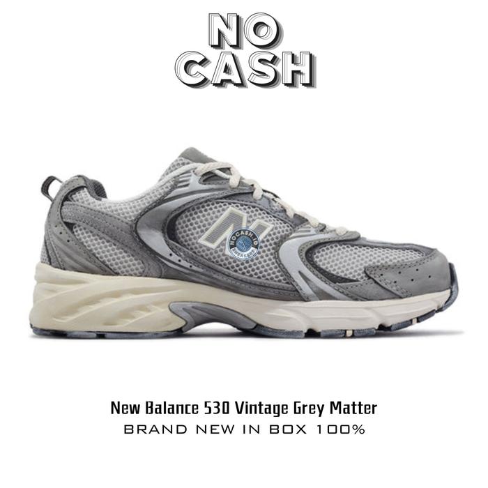 Sepatu New Balance 530 Vintage Grey Matter Original Brand New In Box 100% / Sepatu Pria NB