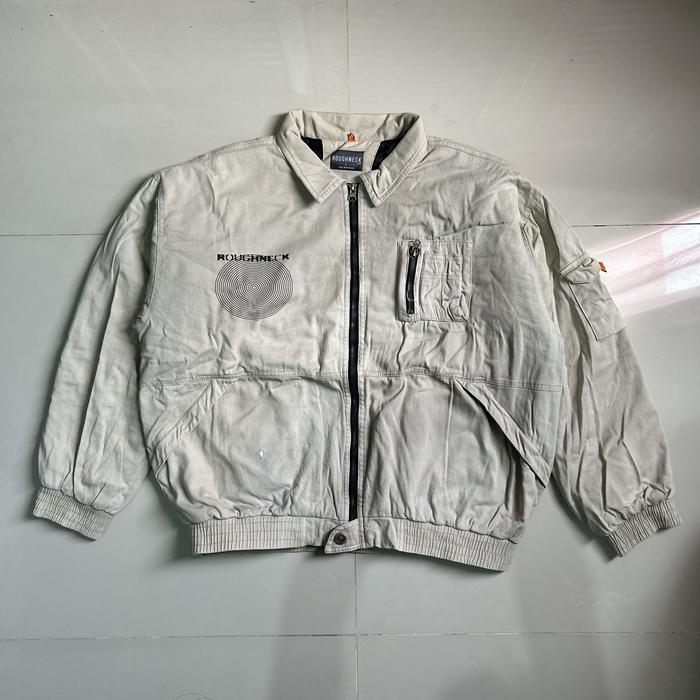 Jaket Bomber Roughneck Cream