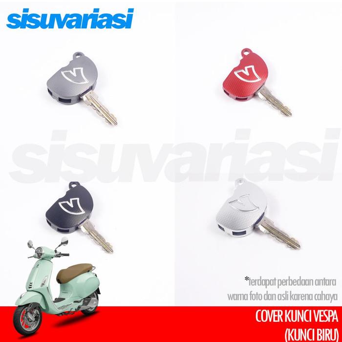 Cashback Cover Key Case Casing Kunci Vespa Sprint Primavera Gts S Lx Lxv Alumunium Cnc