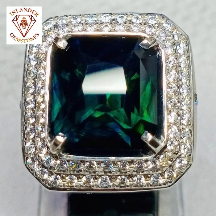 TRI COLOR SAPPHIRE 13,03 CRT. COLLECTOR ITEM.