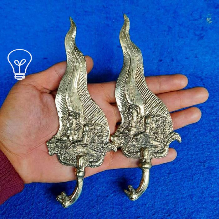 Keris Semar Kuncung Naik Naga Luk 5 Kuningan Unik