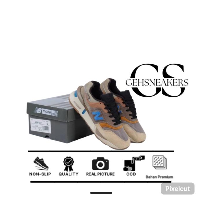 Sepatu NB 997S X kith Nonnative Brown