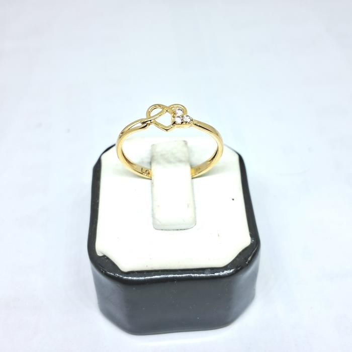 cincin emas kuning asli 375