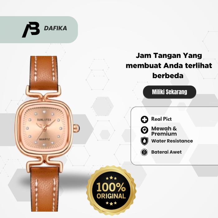 Jam tangan wanita korea style simple elegan perempuan