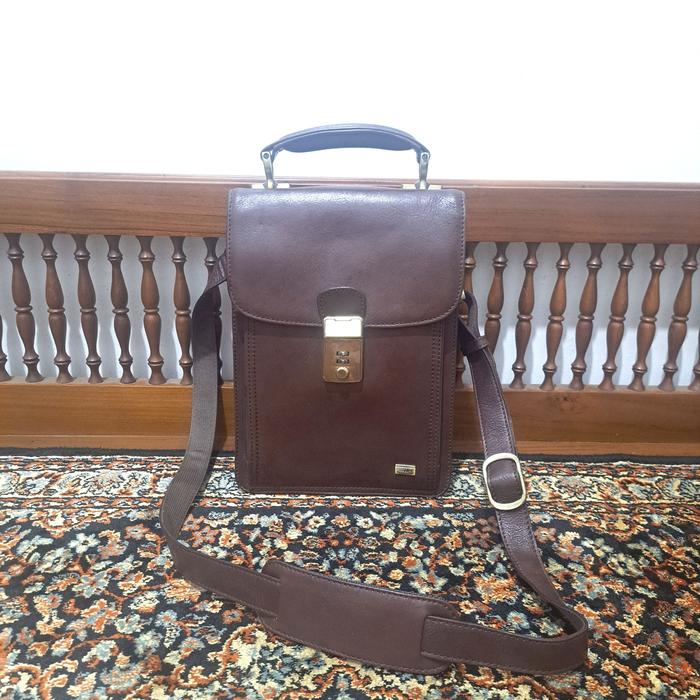 tas sling bag condotti kulit asli