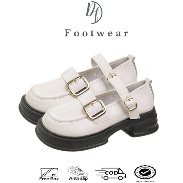Borong [Df Footwear] Df-691 Sepatu Wanita Sepatu Oxford Import Premium Quality