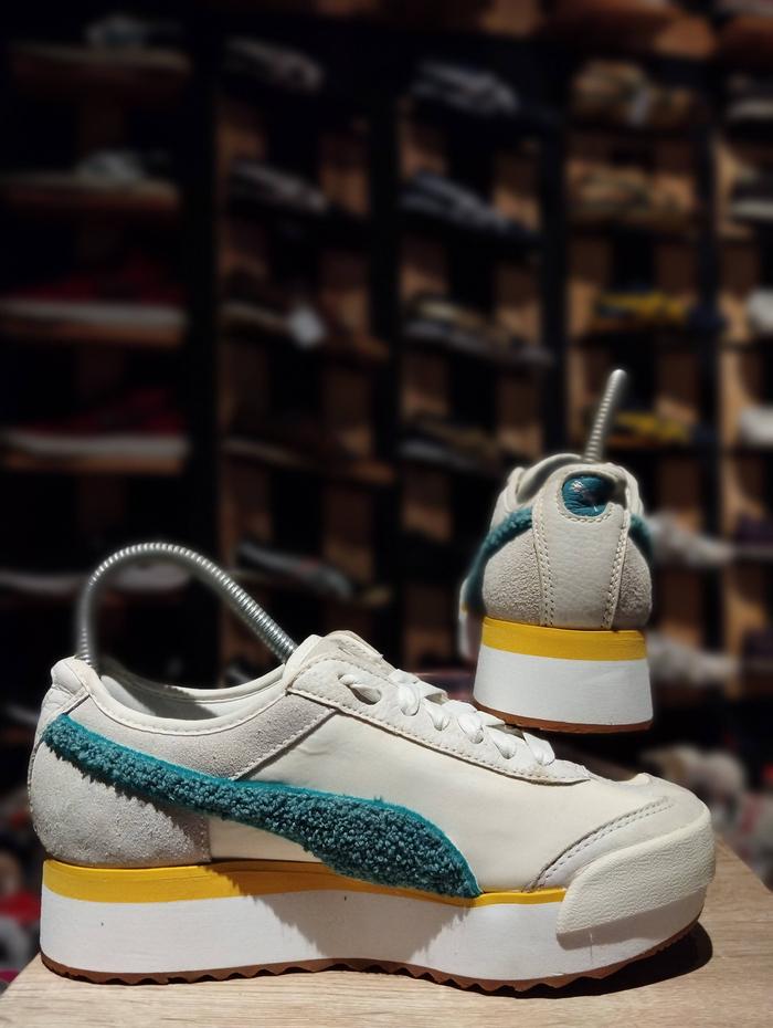LS0024 Sepatu Wanita Puma Amor White Green ORIGINAL SECOND