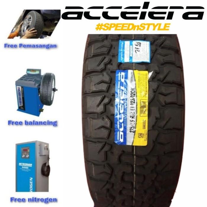 BAN MOBIL OFF ROAD RING 18 UKURAN 275 65 MERK ACCELERA OMIKRON C/T