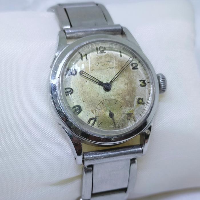 Tissot Sub Second jam tangan antik military watch subsecond tahun 40an 50an arloji lawas vintage