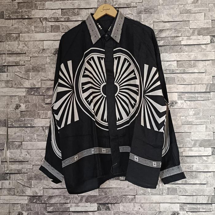 ( size xl )  kemeja vintage paradox baroque rayon shirt