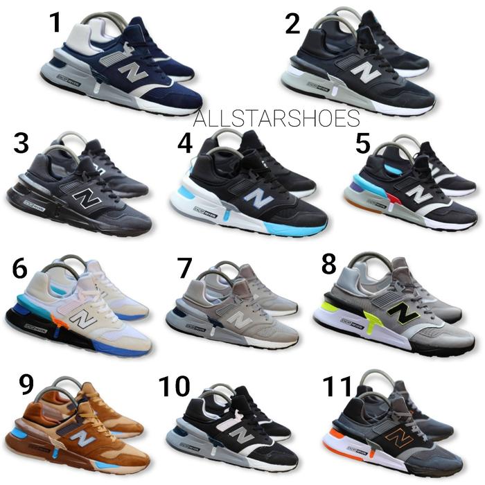 Sepatu Kasual NB 997s Sneakers Pria dan Wanita Fashion Casual Shoes Hitam
