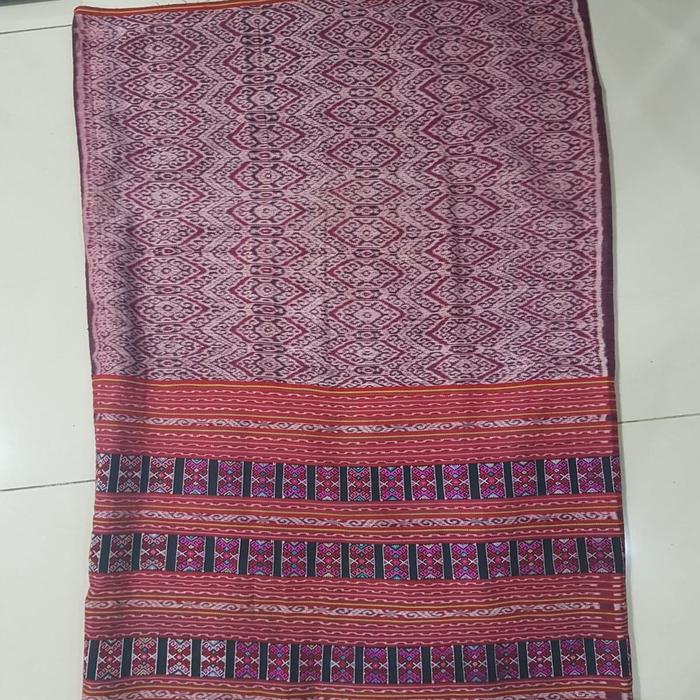 kain tenun tangan buna asli NTT