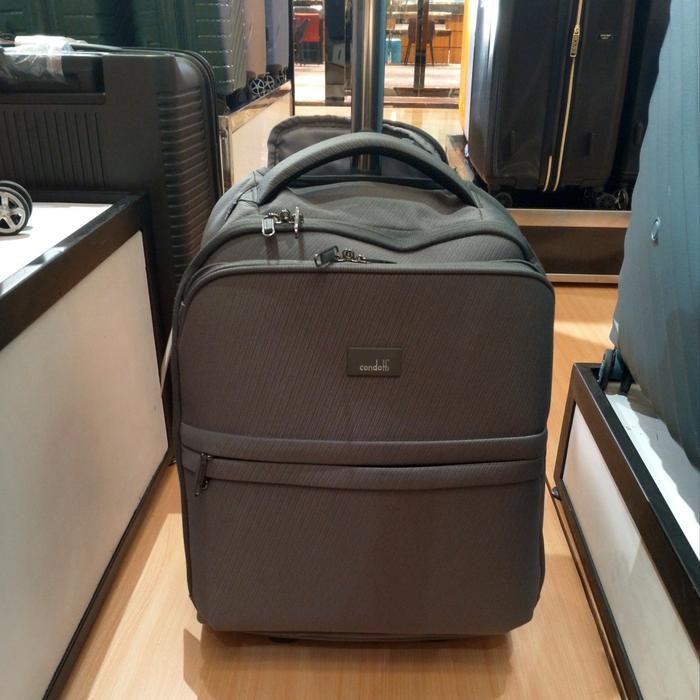 backpack / tas ransel trolley merk condotti original authentic