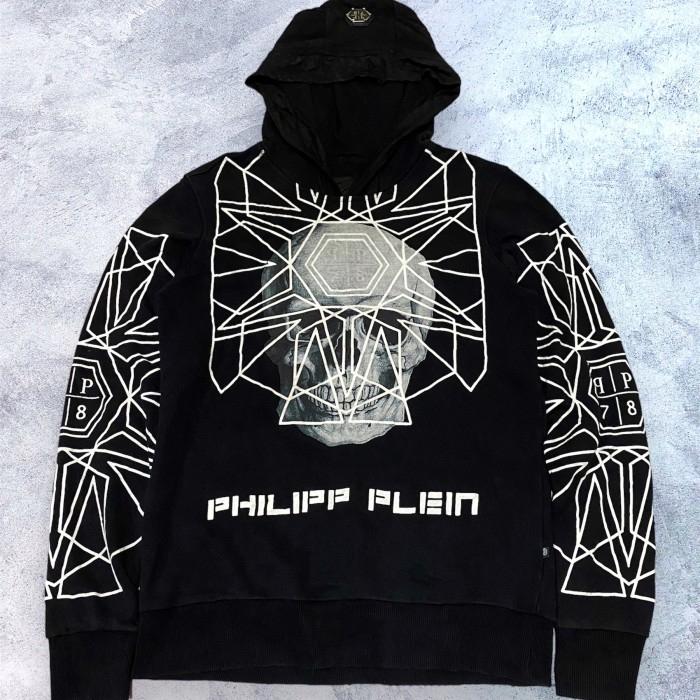 Philipp Plein skull all over print hoodie authentic original