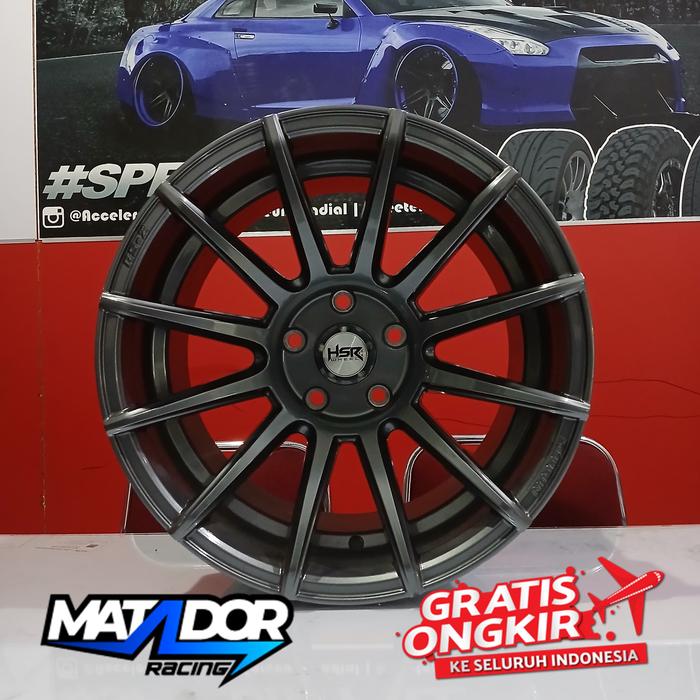 VELG CELONG LEBAR BELAKANG R17 HSR SHINJUKU PCD 5X114