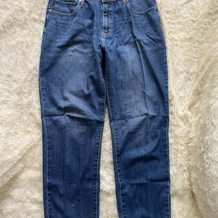 Muji women’s regular denim pants