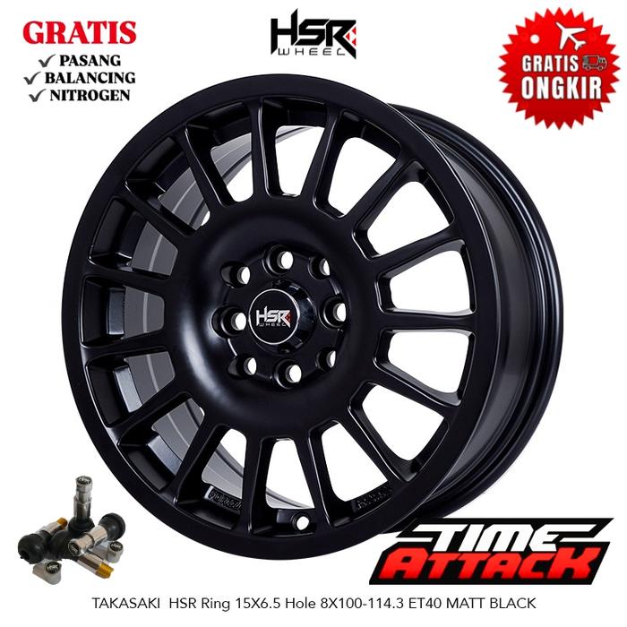 Velg HSR R15 Cocok Nissan Evalia March Livina Velg HSR Wheel Takasaki Ring 15 Jual Velg HSR Di Bogor