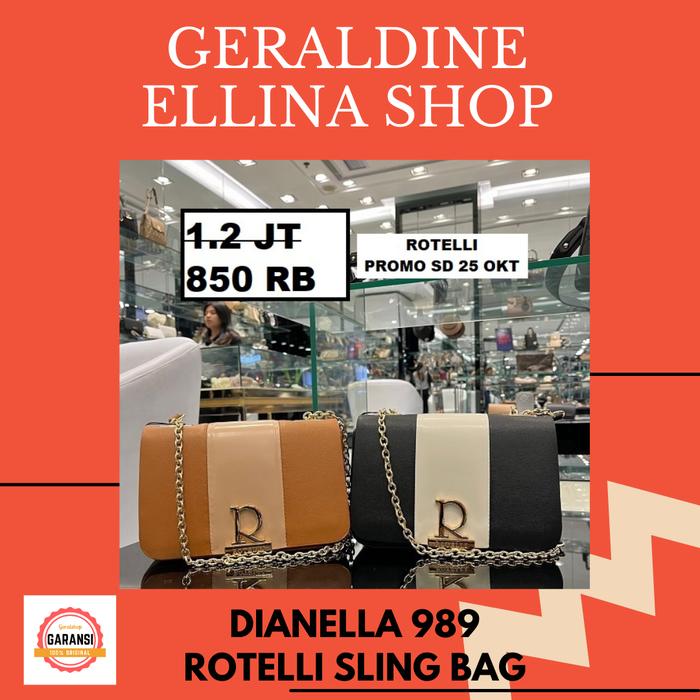 TAS SLING BAG ROTELLI ORIGINAL SERI DIANELLA 989