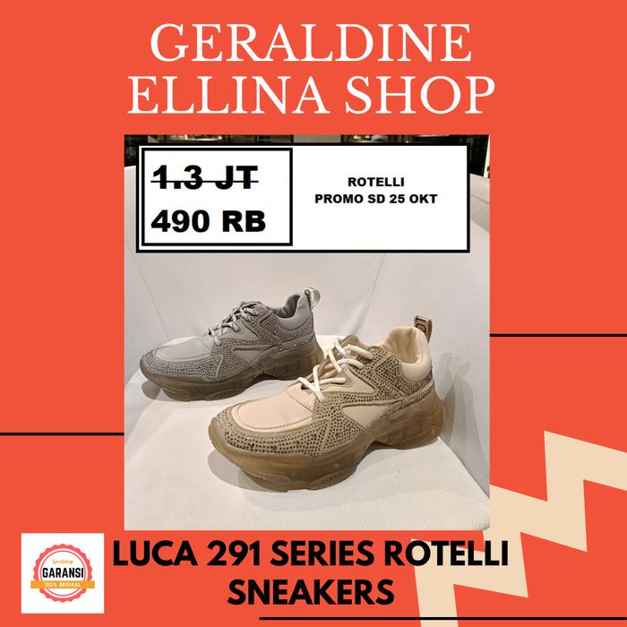 SEPATU SNEAKERS WANITA ROTELLI ORIGINAL SERI LUCA 291